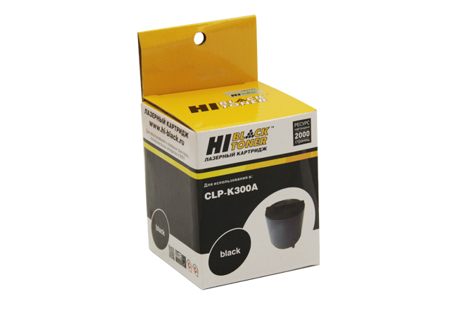 Тонер-картридж Hi-Black (HB-CLP-K300A) для Samsung CLP-300/ 300N/ CLX-2160N/ 3160N, чёрный (2000 стр.)
