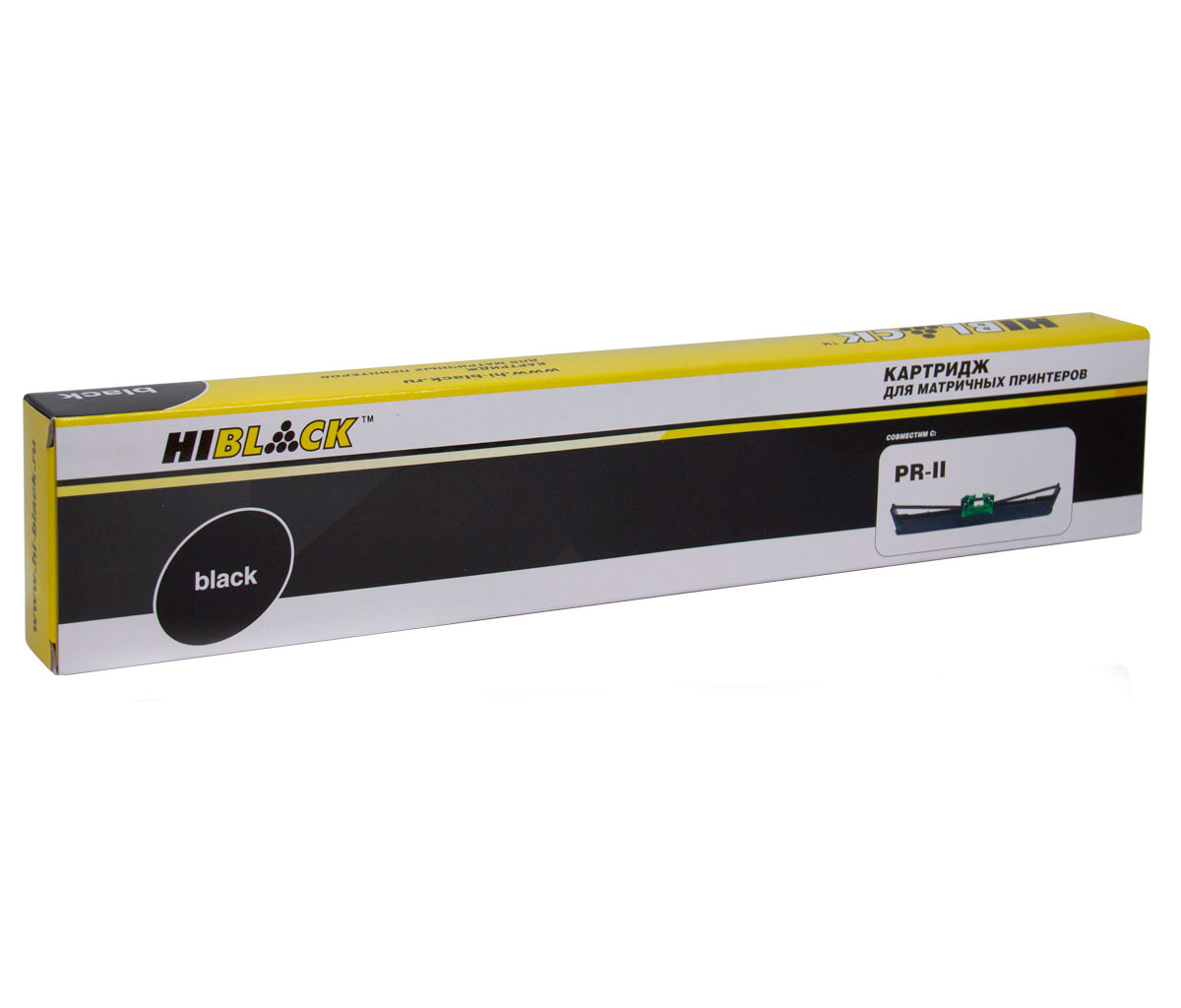 Картридж матричный Hi-Black (HB-PR2) для Olivetti PR2/ PR2 Plus, чёрный (2 млн. знаков)
